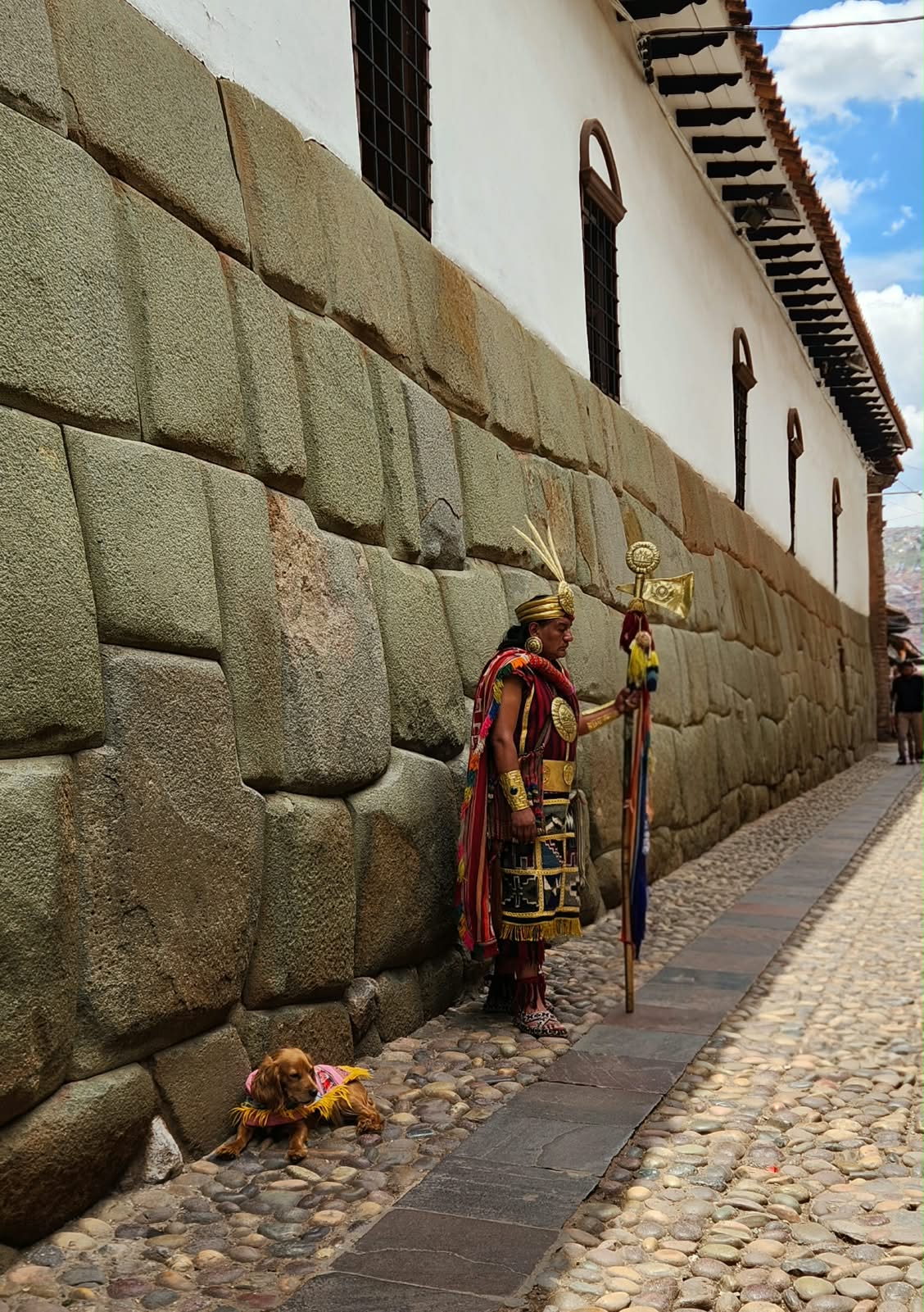 Travel road in Peru